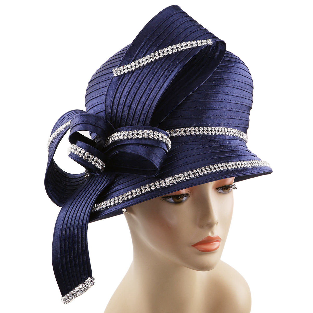 Satin Ribbon Church Hat, Untrimmed Hat, Hatbody, Fascinator  display picture 2