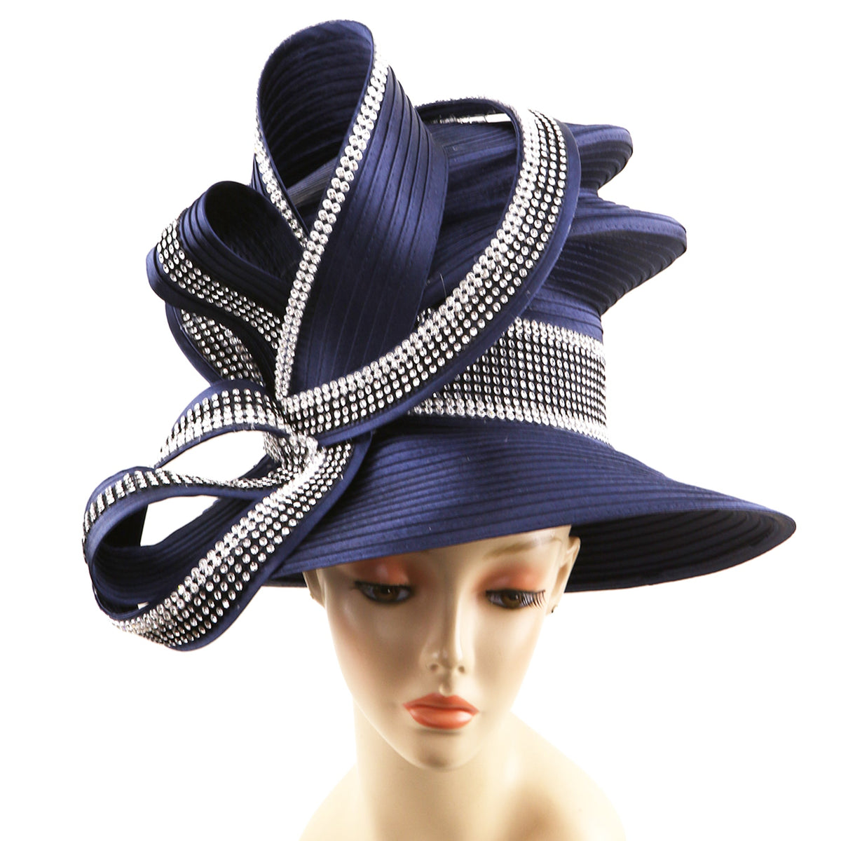 Pretty Dress Hat / Church Hat by St. James SF05( Off-white Hat ) Kentucky Derby Hat, Church Hat  main image 3