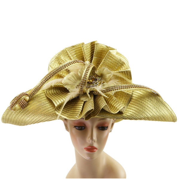 Wide Brim with Bow Accent - #11145 Black Wide Brim with Bow Accent - #11145 Black